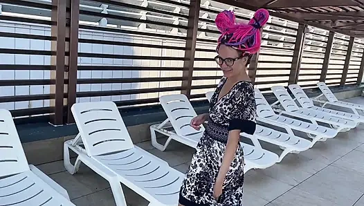 I Met Nerdy, Shy Girl at the Public Beach and Turned Her Into My Dirty Submissive Anal Slut. She Squirted All Over Her Face!!!