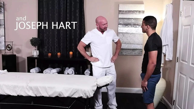 Super Hot Massage Makes Hunk FUCK His Jock Client Hard