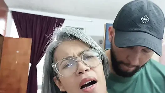 Towel swapping and more between step-siblings. Spanish porn.