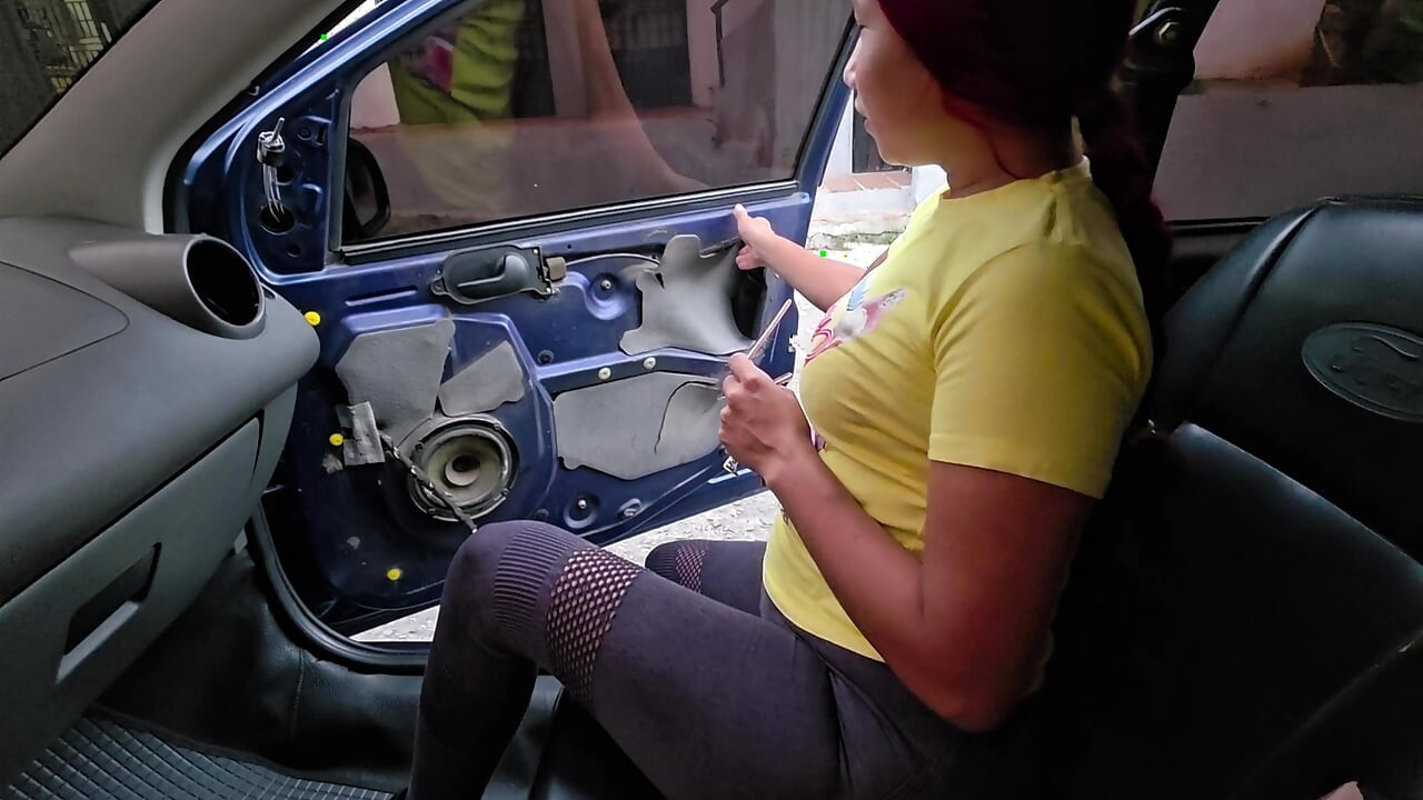 I convinced this saleswoman to get in my car