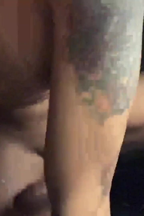 Big dick Ladyboy jerks and cums like a fountain