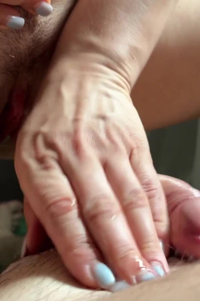 Lubricated pussy with sperm