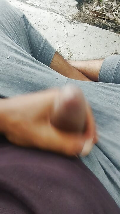 Guy Lying in an Energy Situation to Masturbate