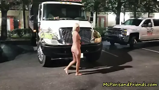 She Just Loves Getting Naked In Public