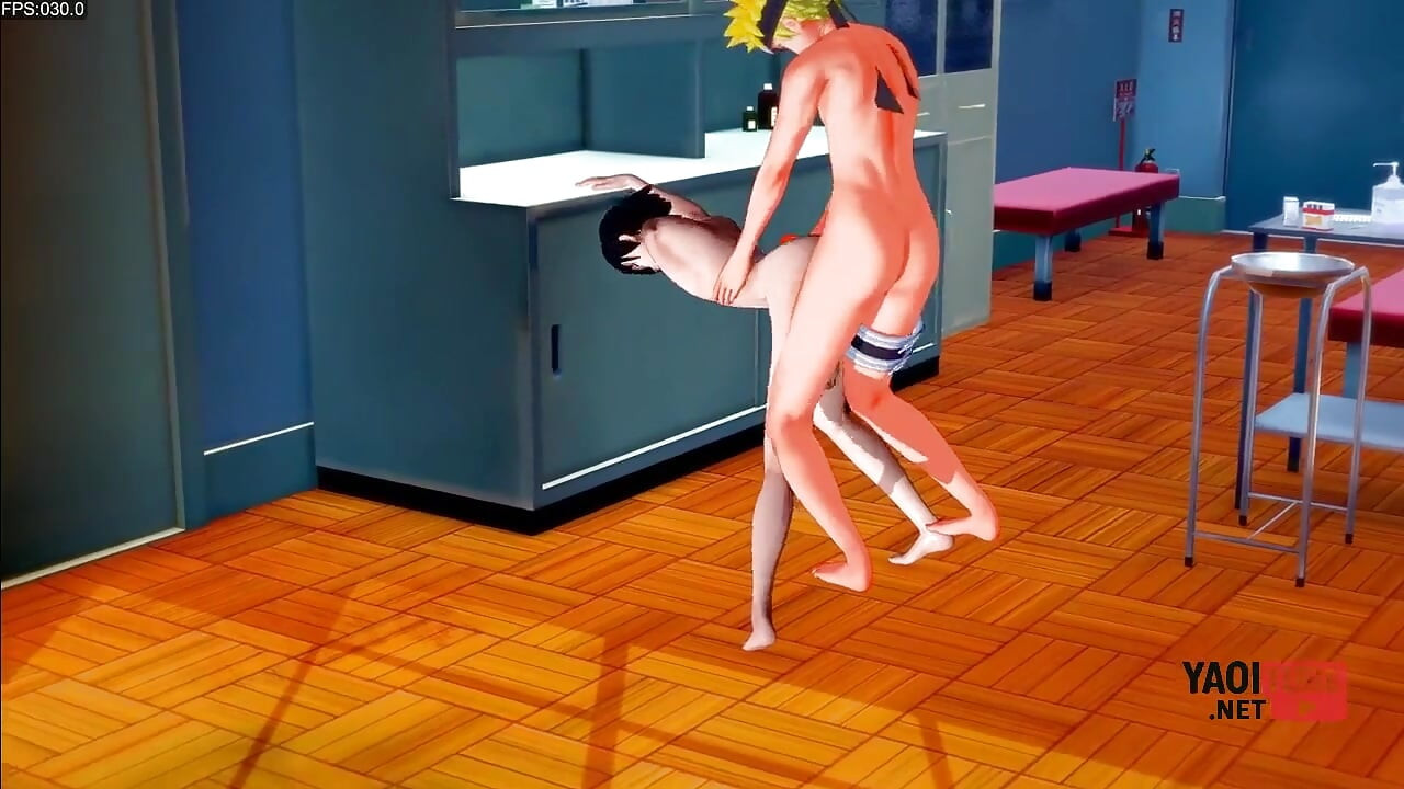 Naruto Yaoi - Naruto đụ Sasuke trong lớp khoa học