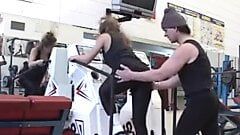 mature get assfucked by her trainer in gym anal troia