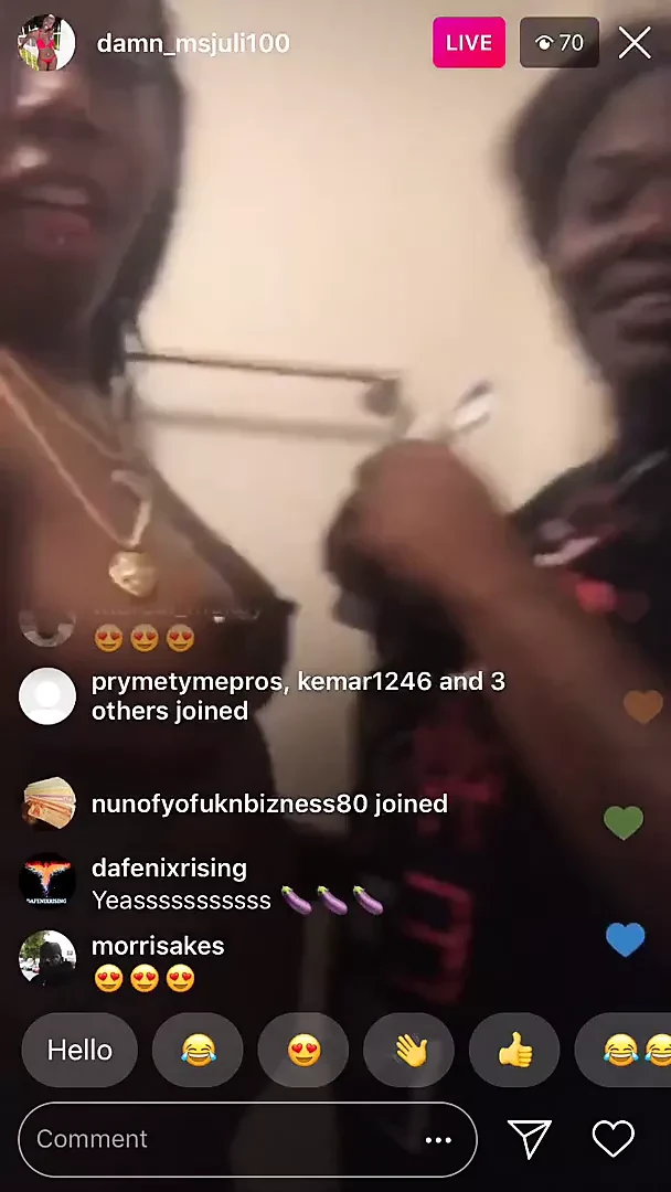 IG live hoe