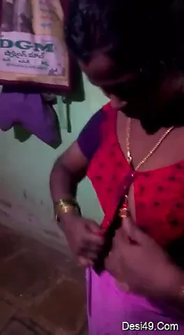 Aunty open blouse