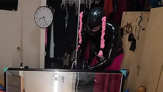 Spread Eagle Self Bondage