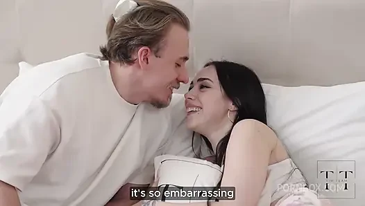 Zartes vergnügen. Ich habe ihn eingeladen, meinen Film zu sehen. Was konnte schief laufen? 4K HD tim Team