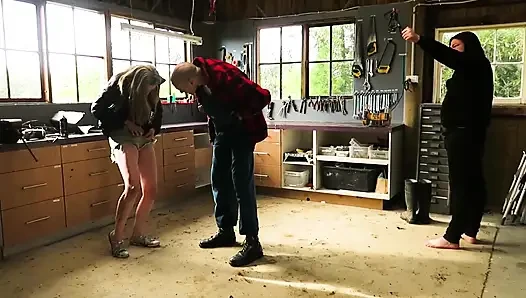 Charlie Forde, Laney Day, Finley Kay, Leo Embers, Caleb Arcane, Mishel Karen'ın rol aldığı eve bağlı sahne arkası