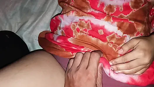 Indian desi beautiful Aunty, hardly fucking with her big brother soon, very enjoying moments part1.