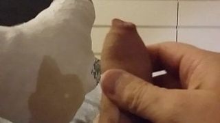 Masturbación con pierna escayolada