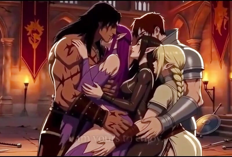 After an epic fantasy battle victors claim their spoils