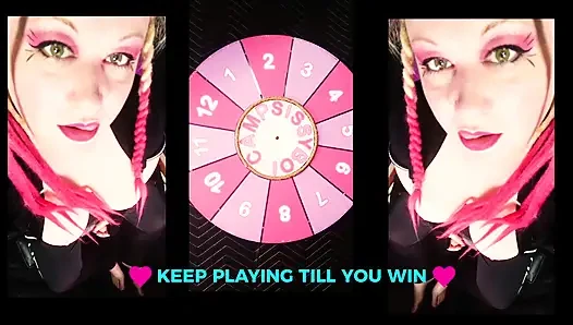JOI Spin the Wheel Endurance Challenge Do Not Cum Till the End or Play Again