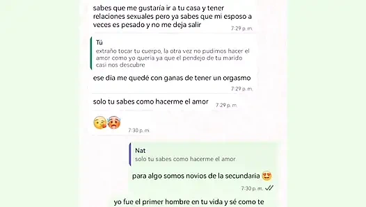 Hot Chat with Happy Ending with Cheating Woman