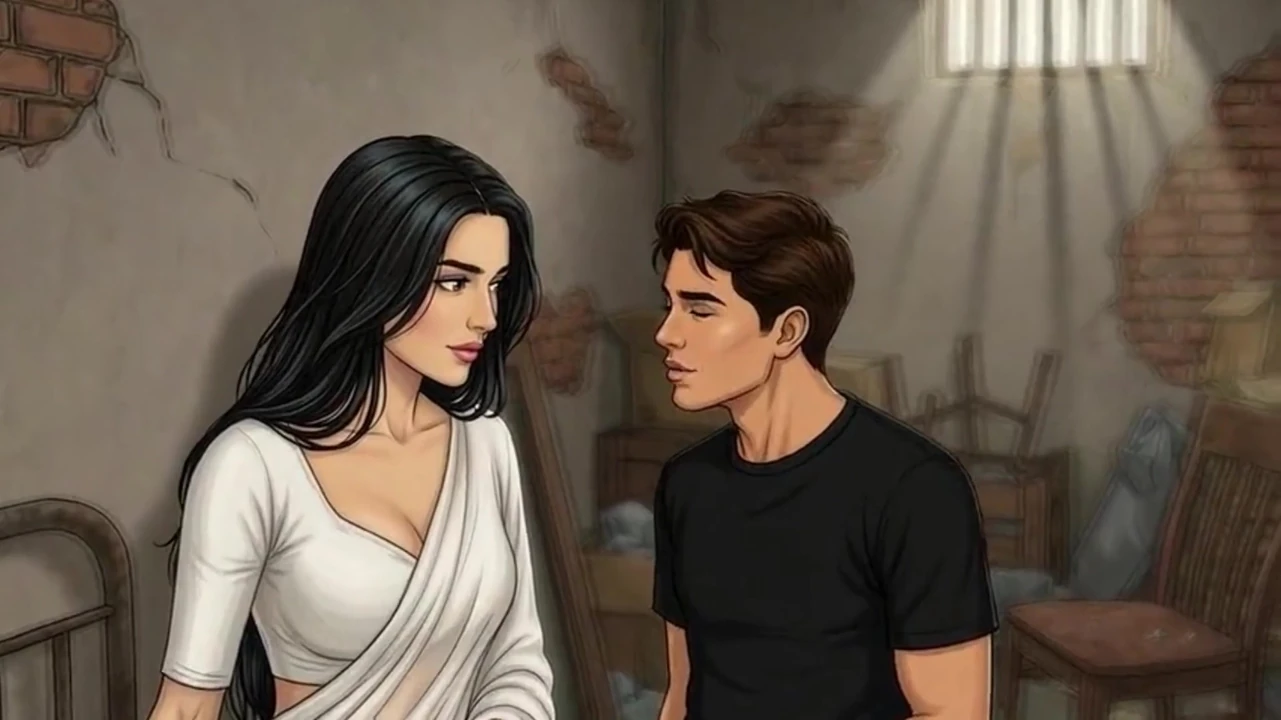House wife with his boy friend no one in home