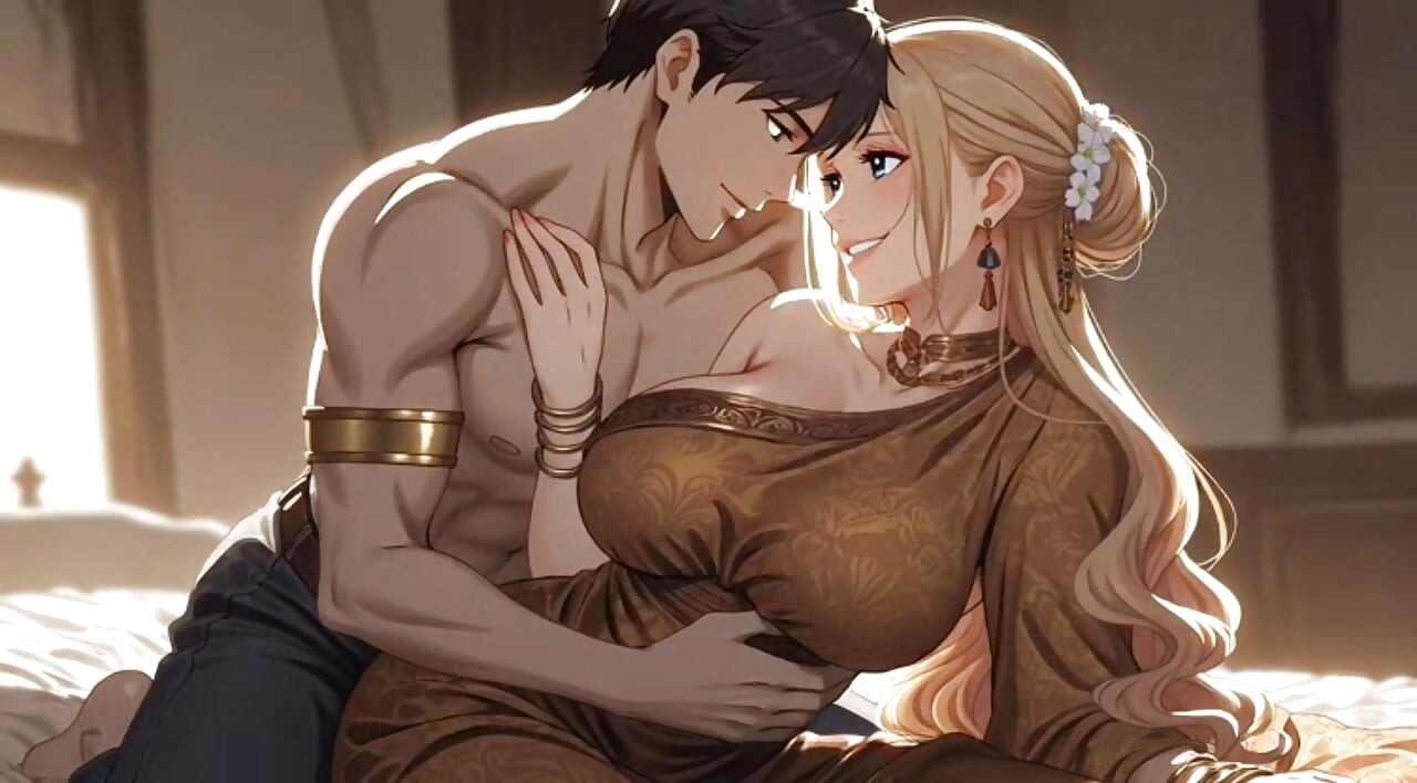 Mẹ kế vú to làm tình với con trai