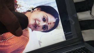 Cum facial on still young bitch Seetha actress