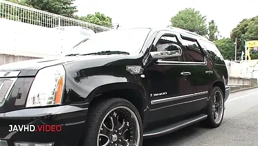 Kinky Asian goddess Miho Tsujii licks hard tool then gets nailed deep