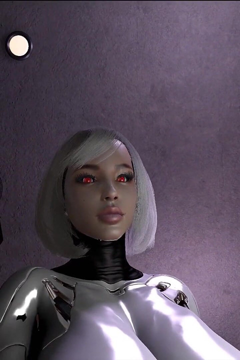 Wild Ride with Femdom Robot Gynoid Fembot, POV