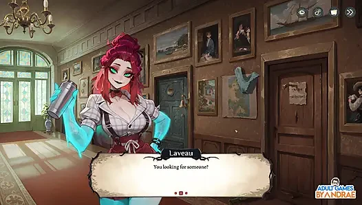 Hotel Tales Gameplay Part 2 - Exploring the Living Hotel and Meeting the Huntress Griselda