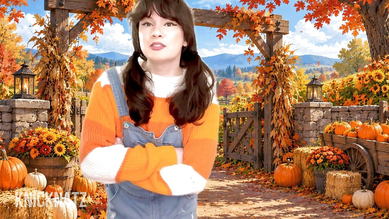 Sissy in the Pumpkin Patch