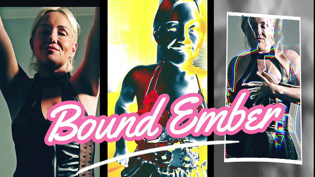 Bound Ember - British Blonde PAWG Wife Takes It Deep & Cums Hard on the Wand!