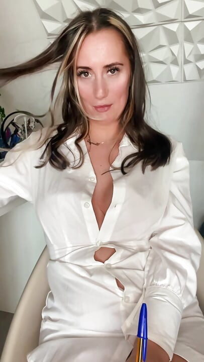 Slutty Office British Milf ASMR JOI