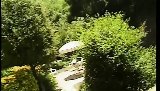 Hippy lesbians with great tits toss salad and eat pussy in the great out...