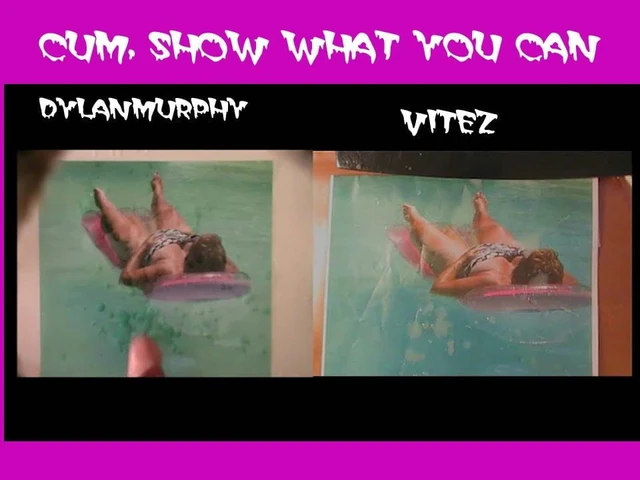 cumshot contest Dylanmurphy vs Vitex