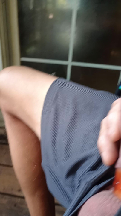 Rock hard pierced dick