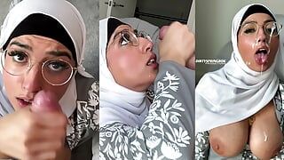 Nevina hidžabi Aaliyah Yasin biva prekrivena spermom