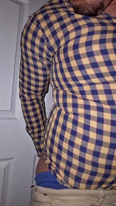 Popping My Button up on My Belly