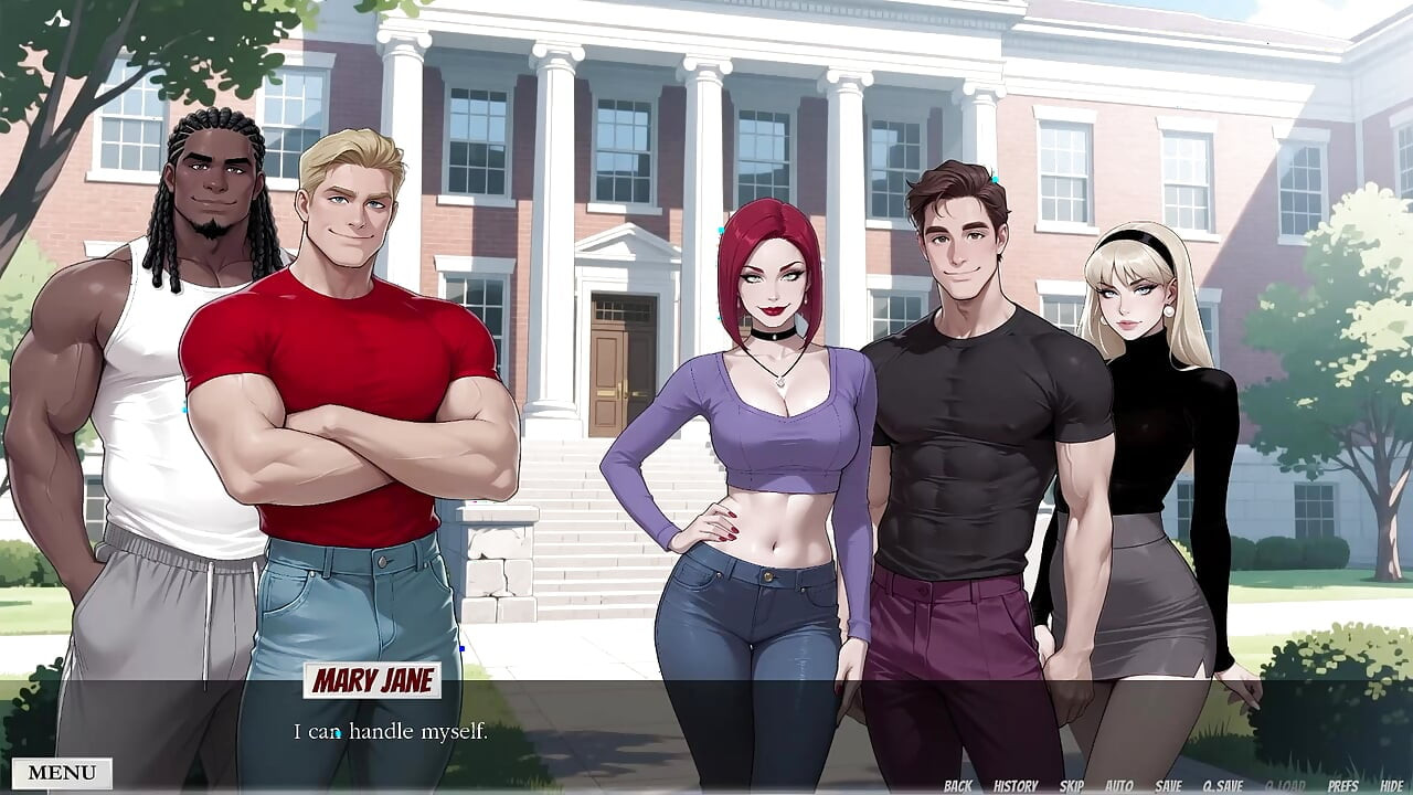 Dengan kenikmatan luar biasa #1 - game superhero xxx ai