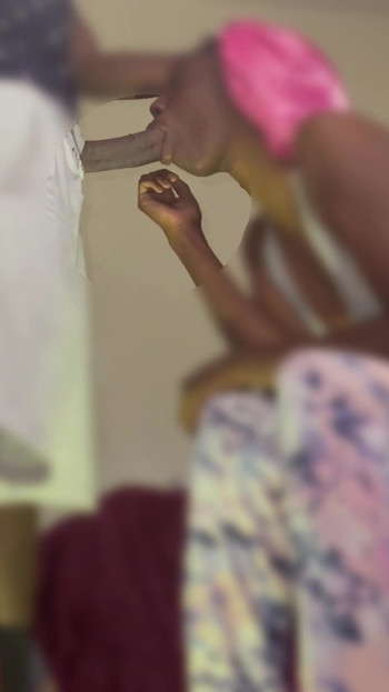 Unforgettable moment from "18 year old give me a blowjob while her stepmom is in the next room. She doesn't know her"