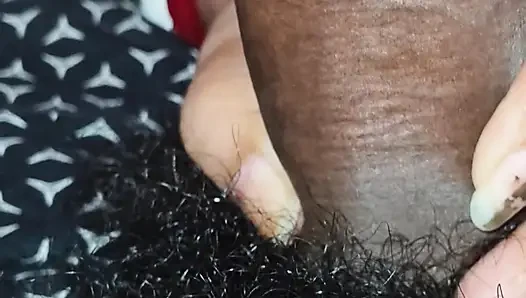 Indian girlfriend suck her boyfriend's dick and give him deep blowjob after that eat the all cum in mouth