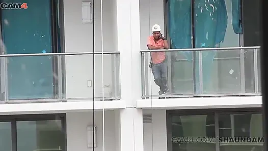 A horny cock sucking session with brunette beauty