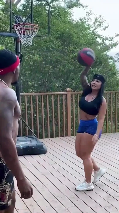 The Winner Takes it All! PAWG on the Court at ElegantRAW | Clip 1