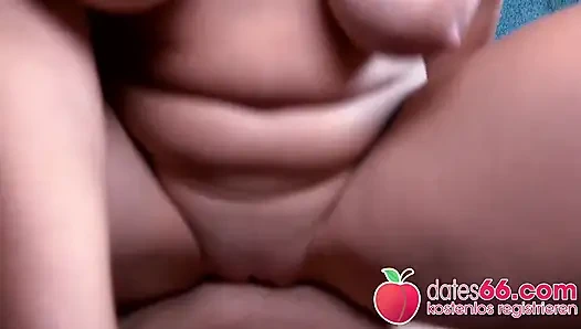 Ateşli sarışın yıldızı Gabi Gold ile halka açık seks