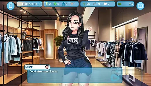 Cinta & seks basis kedua: cewek pirang pemalu hot dari gym ep 22