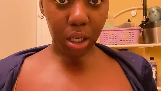 Female Rapper Small Tits Out (Solo)