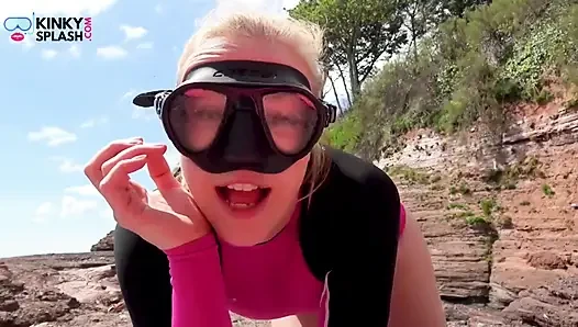 Dive Mask JOI: Stroke, Obey, and Cum for Me