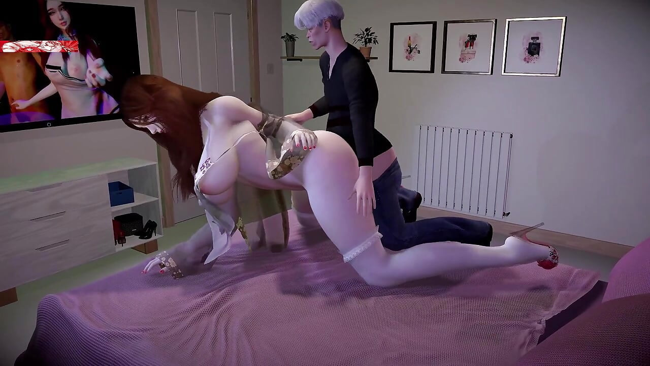 アニメーションの熱:逃げられない曲線-3Dアニメーション変態