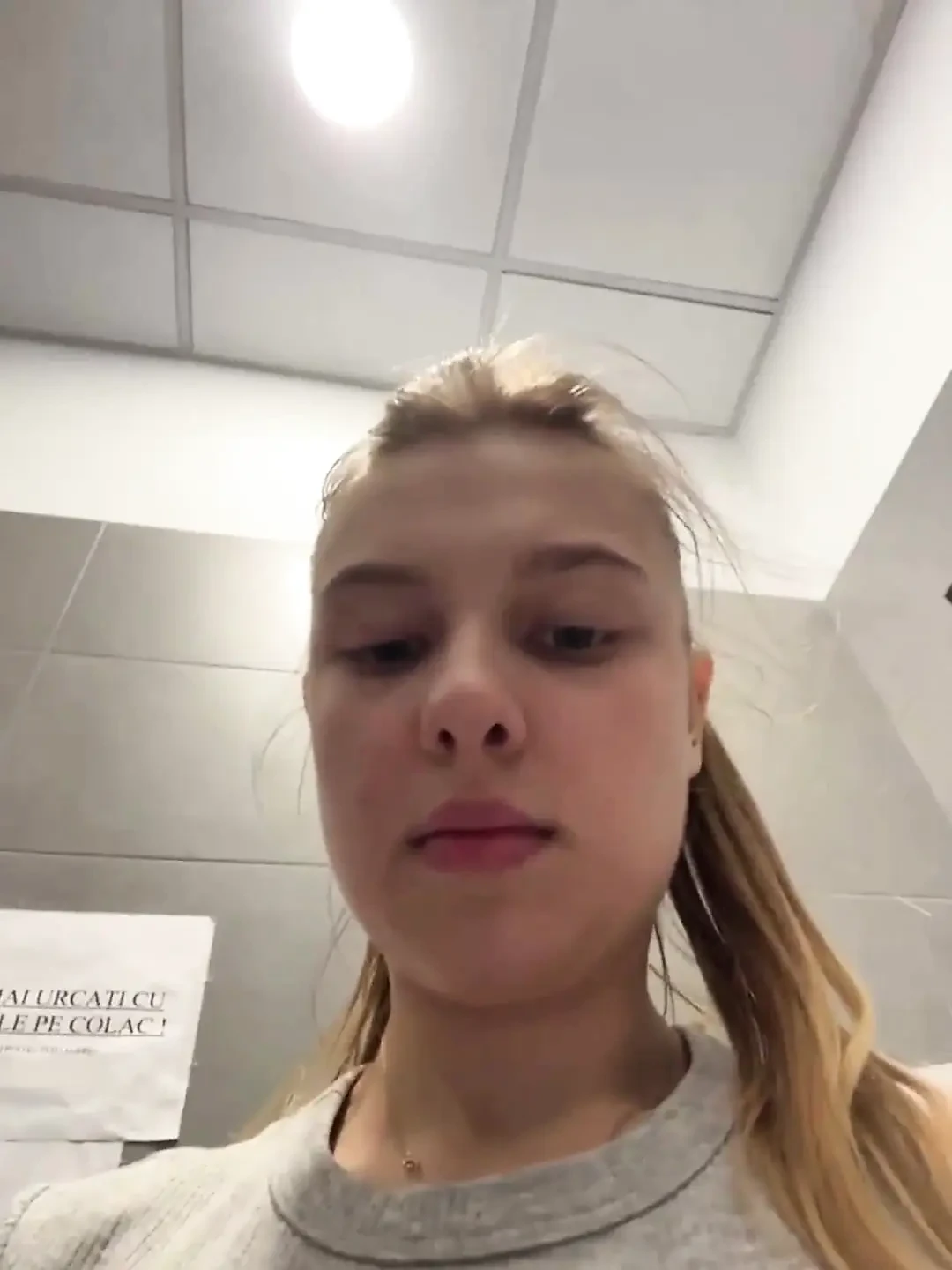 Fingering My Asshole Close up in the Mall
