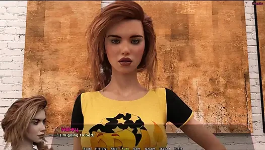 История Haley No5 - Йоханнес пытался играть с киской Хейли
