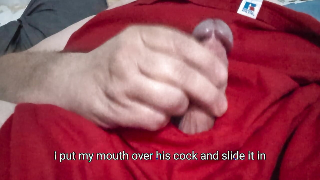 Married straight man shared gay fantasy and cums
