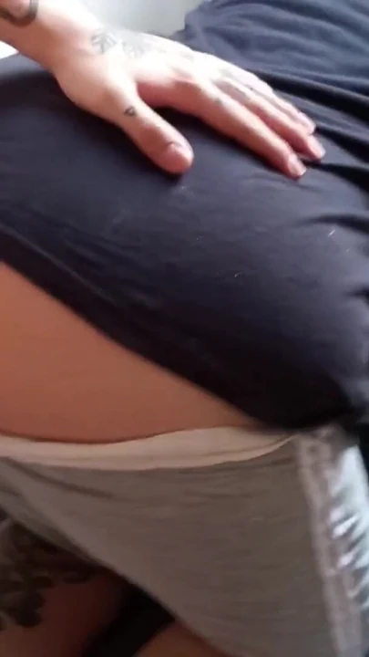 Must-see moment from "Sexy yoga instructor pulls her leggings down just a little because she wants to get fucked"