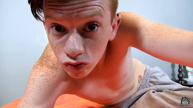 Jerking with Elijah in the Bedroom