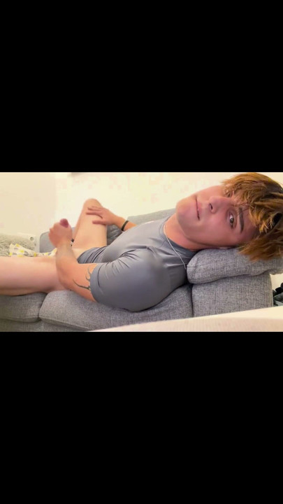 Young boy enjoys his cock | Clip 2